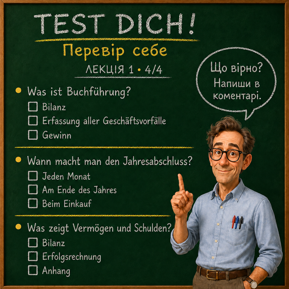 Buchhaltung einfach — Karte 4